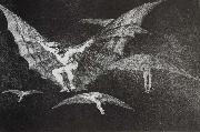 Francisco Goya Modo de volar painting